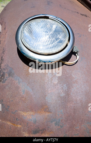 Il faro su un vecchio Dodge Fargo carrello Foto Stock