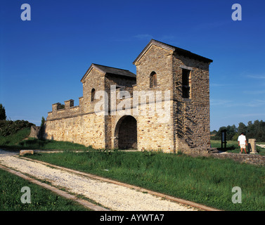 In Roemerkastell Welzheim, Naturpark Schwaebisch-Fraenkischer Wald, Schwaebischer Wald, Baden-Wuerttemberg Foto Stock