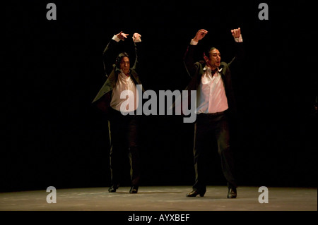 Flamenco Dancing on stage 29 Gen 2005 Foto Stock
