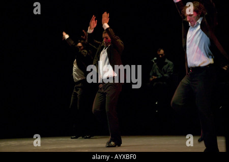 Flamenco Dancing on stage 29 Gen 2005 Foto Stock