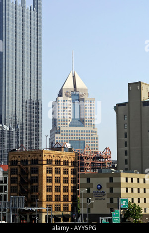 Il Highmark edificio sulla Fifth Avenue edificio posto nel centro di Pittsburgh Pennsylvania PA Foto Stock