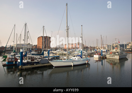 Hull Marina East Yorkshire England Regno Unito Foto Stock