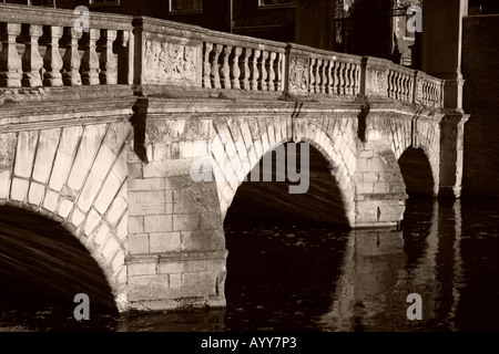 "Nettuno ponte", St Johns College di Cambridge University Foto Stock