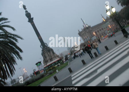 Stadt città città urban Das Gotische Viertel Barri Gotic Altstadt Città Vecchia Gotisches Viertel La Rambla Promenadde Strasse S Foto Stock