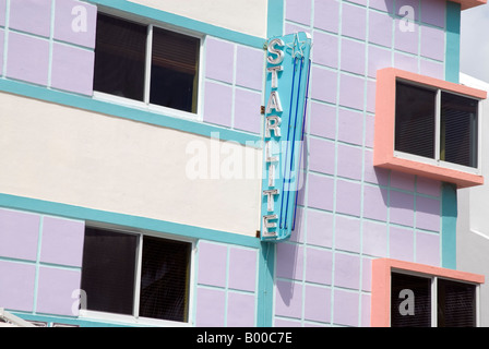 Starlite Hotel sulla Ocean Drive Miami Florida USA Foto Stock