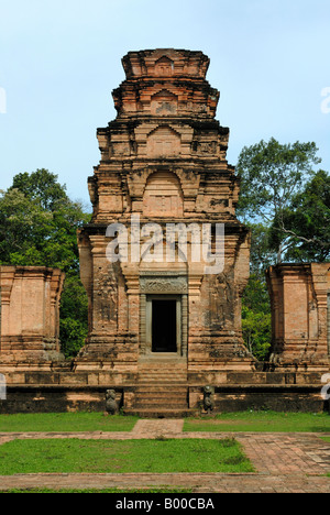 Cambogia, Prasat Kravan decimo secolo A.d Santuario centrale, rivolta a est. Foto Stock