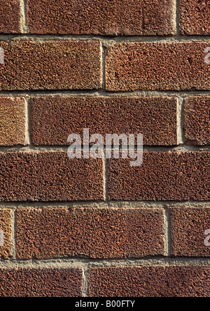 Muro di mattoni rosso Foto Stock