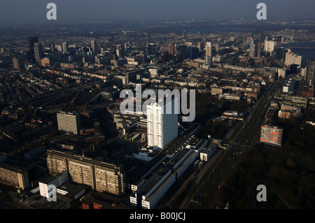Rotterdam vista aerea di ospedale Dijkzicht Foto Stock