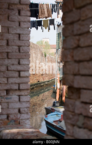 Canale di Venezia Italia Foto Stock