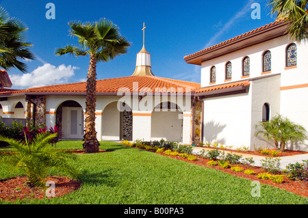 San Tommaso d Aquino Chiesa cattolica in St Cloud vicino a Kissimmee Florida USA Foto Stock
