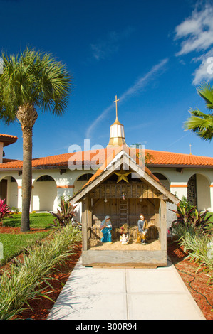 San Tommaso d Aquino Chiesa cattolica in St Cloud vicino a Kissimmee Florida USA Foto Stock