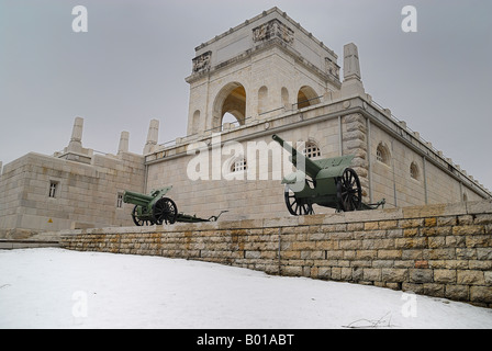 Altopiano di Asiago,l'ossario dei soldati italiani deaded nella Prima Guerra Mondiale Foto Stock