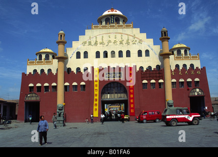 Un mercato alimentare in Dongsheng Qu, Ordos City prefettura, Mongolia Interna, Cina Foto Stock