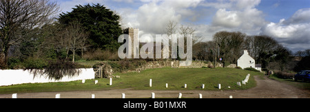 Saint Andrews chiesa in Penrice. Si trova sulla Penisola di Gower nel Galles del Sud Foto Stock