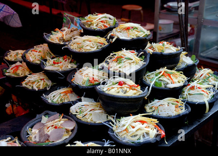 Cibo cinese :casseruola Foto Stock