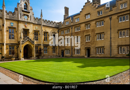 Cappella corte, Sidney Sussex College, Università di Cambridge, Cambridge, Cambridgeshire, England, Regno Unito Foto Stock