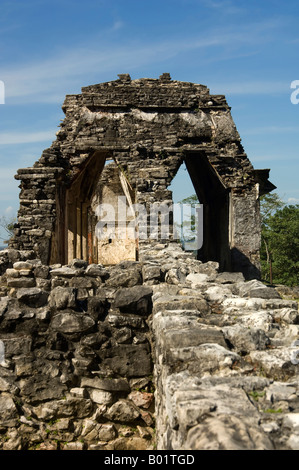 Rovine Maya Palenque Foto Stock