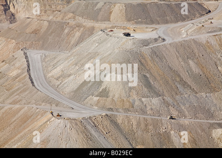 Sahuarita Arizona Asarco s missione fossa aperta miniera di rame la società offre visite della miniera e mill Foto Stock