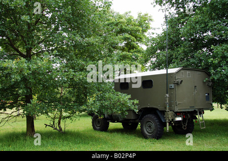 Unimog camion dell'esercito belga. Foto Stock