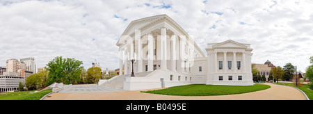 Virginia State Capitol in Richmond Virginia. Alta risoluzione panorama. Foto Stock