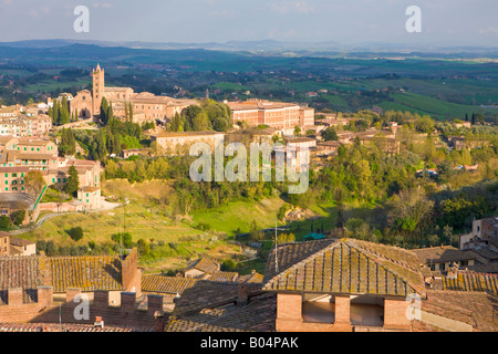 Città di Siena, Sito Patrimonio Mondiale dell'UNESCO, provincia di Siena, Regione Toscana, Italia, Europa. Foto Stock