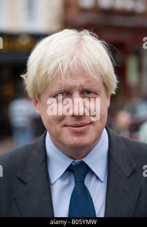 Boris Johnson, sindaco di Londra Foto Stock