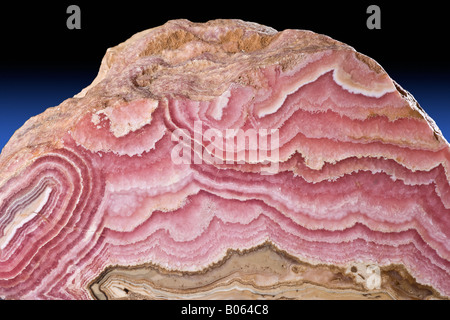 Rhodochrosite Capillitas miniera provincia di Catamarca Argentina Foto Stock