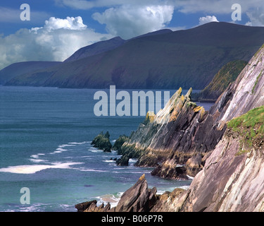 IE - CO.KERRY: Slea testa sulla penisola di Dingle (Anello di Kerry) Foto Stock