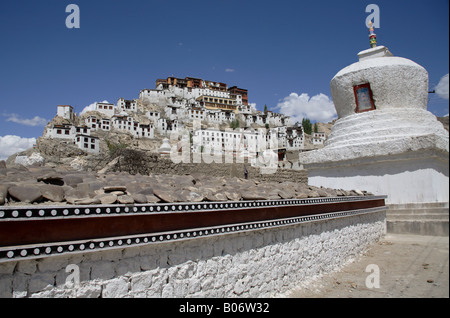 Thiksey Gompa in Ladakh,l'India Foto Stock