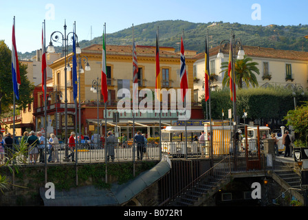 Piazza Tasso di Sorrento in Campania Italia Foto Stock