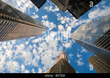 Grattacieli, Downtown Toronto, Ontario, Canada Foto Stock