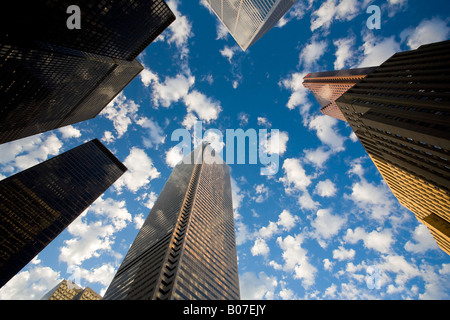 Grattacieli, Downtown Toronto, Ontario, Canada Foto Stock