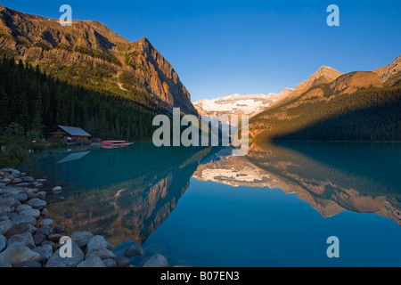 Il Lago Louise, il Parco Nazionale di Banff, Alberta, Canada