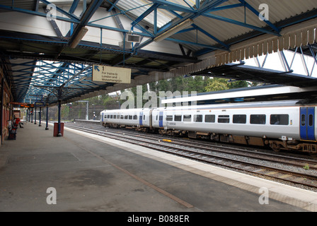 Wellington stazione ferroviaria in Shropshire England Regno Unito Foto Stock