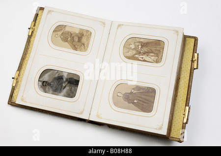 Vintage album di foto Foto Stock