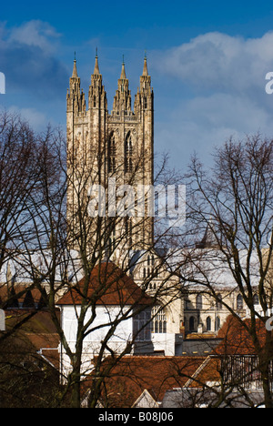 La Cattedrale di Canterbury, Kent, Regno Unito Foto Stock