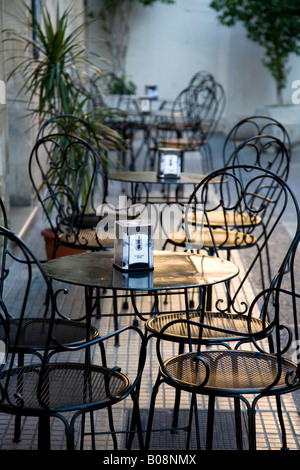 Café di Noto, Sicilia, Italia Foto Stock