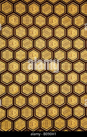 Affreschi sul soffitto, Palacio de Espana, Siviglia, Andalusia, Spagna Foto Stock