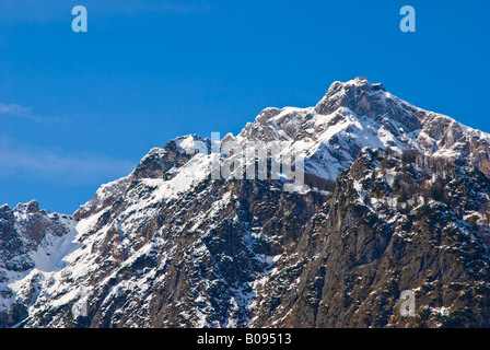 Mt. Untersberg, Anif, Groedig, Salisburgo, Austria Foto Stock