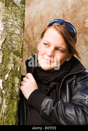 16-anno-vecchia ragazza adolescente Foto Stock