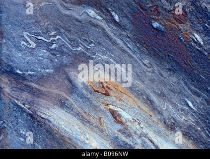 Texture di superficie di roccia, Tirolo, Austria Foto Stock