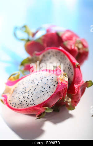 Dragon frutto aka Pitahaya, Pitaya Foto Stock