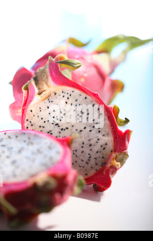 Dragon frutto aka Pitahaya, Pitaya Foto Stock