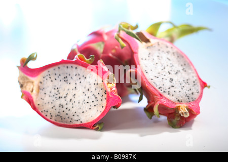 Dragon frutto aka Pitahaya, Pitaya Foto Stock