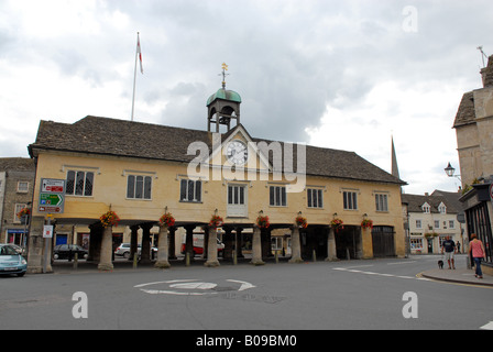 Il mercato coperto a Tetbury in Gloucestershire Foto Stock