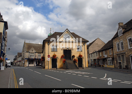 Il mercato coperto a Tetbury in Gloucestershire Foto Stock