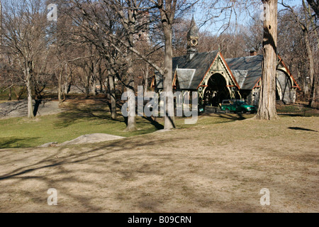 The Dairy Visitor Center and Gift Shop, Central Park, New York City, Stati Uniti d'America. Foto Stock