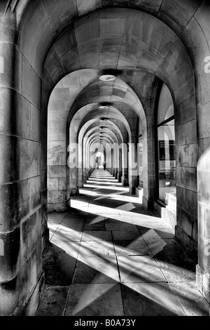 Dettagli architettonici del Manchester Town Hall Extension Foto Stock