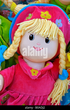 Rag Doll in un mercato Foto Stock