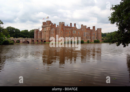 Il Castello di Herstmonceux Foto Stock